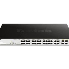 מתג 28 פורט די-לינק תומך ב PoE ניהול נרחב D-Link | DGS-1210-28MP Gigabit Smart Managed PoE Switch