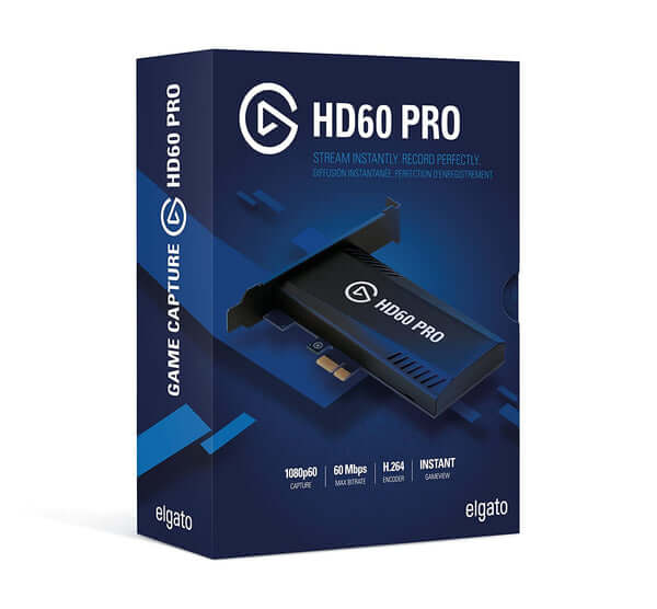 כרטיס לכידה מקצועי חיבור Type-C בצבע שחור ELGATO 1GC109901002 CORS HD60 PRO Game Capture (6)