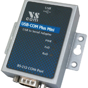 מחבר תעשייתי USB ליציאת RS232422485 כולל בידוד אופטי VSCOM VScom USB COM PLUS MINI ISO 853095