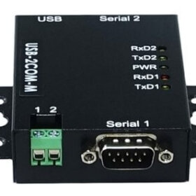 מחבר תעשייתי USB ליציאת RS422485 כולל בידוד אופטי VSCOM VScom USB 2COM-M 850280