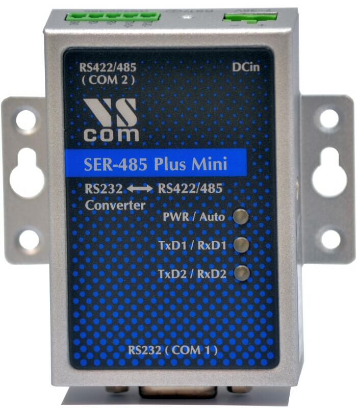 ממיר 1 יציאות RS232 ל-RS422485 בלוק מסוף VSCOM VScom SER-485 PLUS Mini 840095