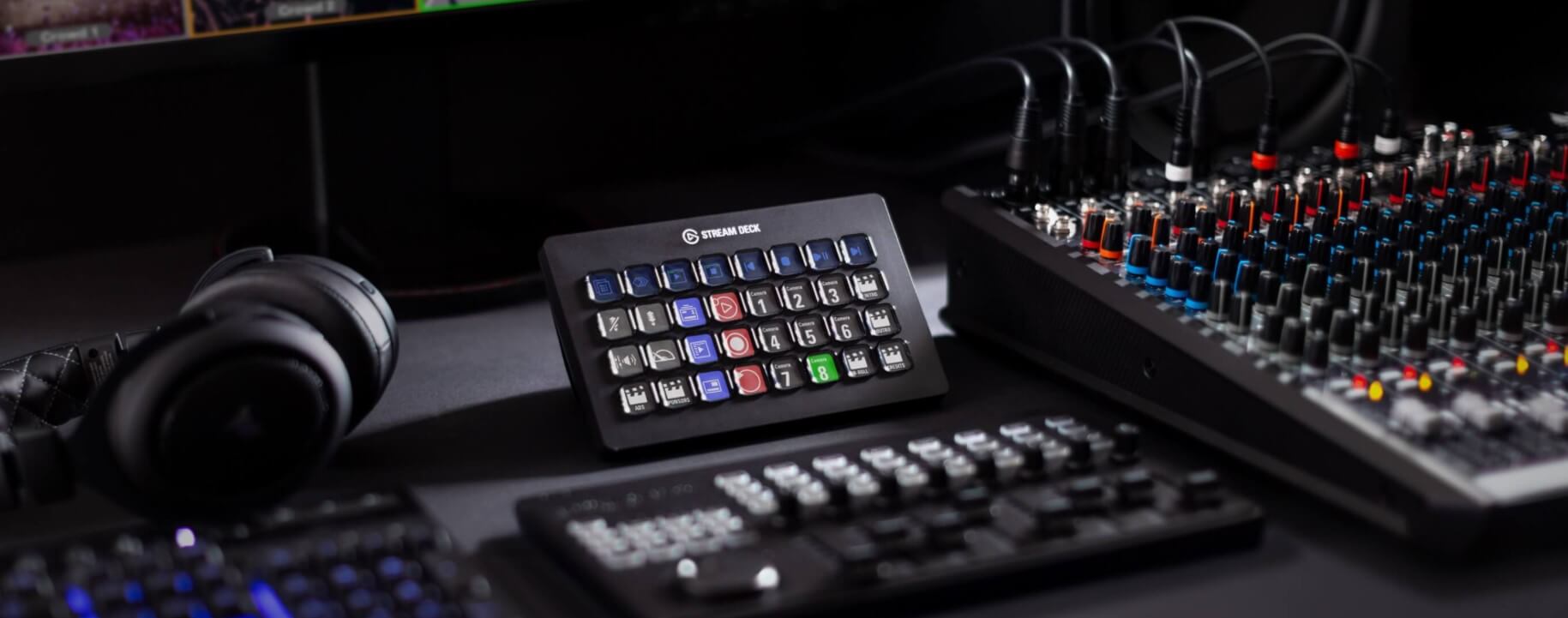 שלט חיבור Type-C בצבע שחור ELGATO 10GAT9901 Stream Deck XL (1)