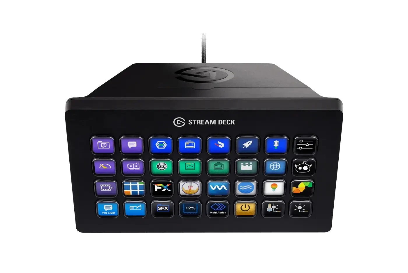 שלט חיבור Type-C בצבע שחור ELGATO 10GAT9901 Stream Deck XL (5)