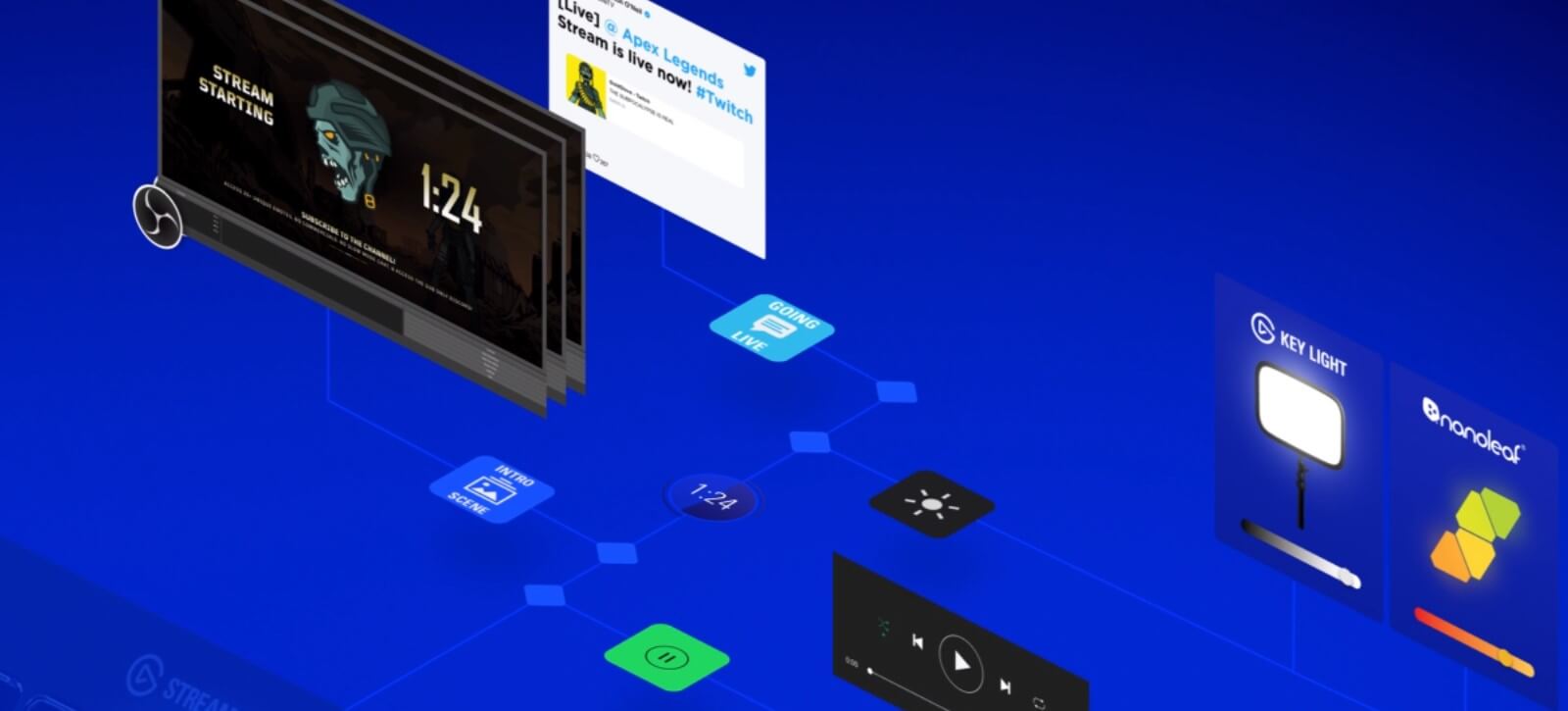 שלט חיבור Type-C בצבע שחור ELGATO 10GAT9901 Stream Deck XL (5)