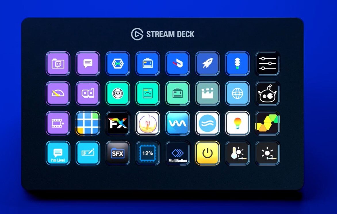שלט חיבור Type-C בצבע שחור ELGATO 10GAT9901 Stream Deck XL (7)