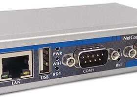 שרת IP לשליטה ב-4 יציאות RS232 כולל TCPIP USB RJ-45 בצבע לבן VSCOM ModGate Plus 213 800310
