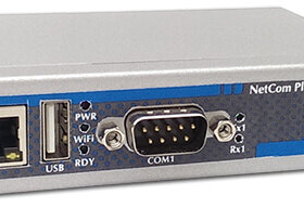 שרת IP לשליטה ב-4 יציאות RS232 כולל TCPIP USB RJ-45 בצבע לבן VSCOM NetComPlus 111 800300