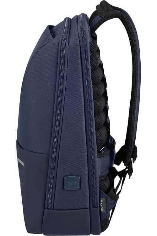 תיק גב למחשב נייד בצבע כחול – Samsonite BLUESams StackD Biz 15.6 Backpack Laptop Bag (4)
