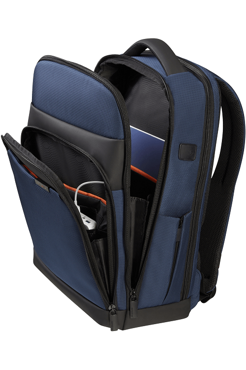 תיק גב למחשב סמסונייט בצבע כחול– Samsonite BLUESMY14.1 Mysight 14.1 Backpack Laptop Bag (2)