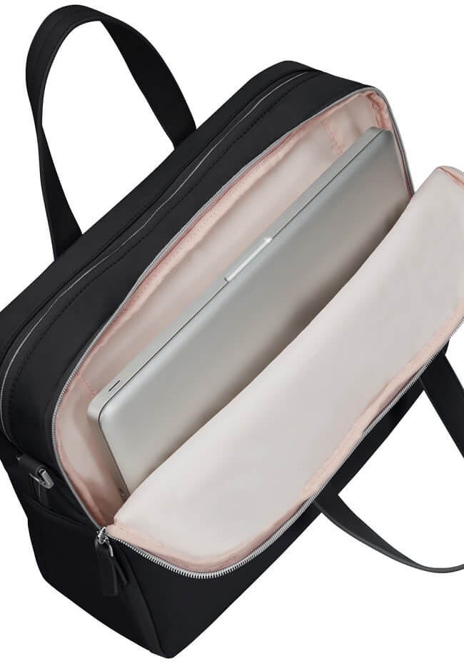 תיק גב למחשב סמסונייט בצבע שחור– Samsonite BLACKPX15.6 Eco Wave 15.6 Backpack Laptop Bag (4)