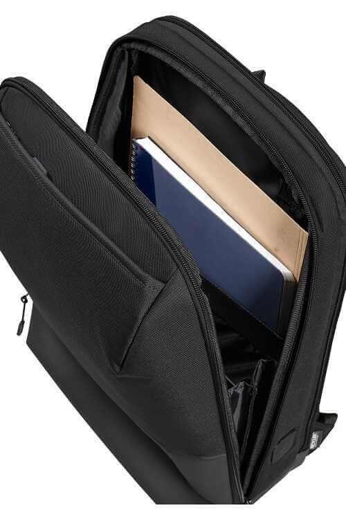 תיק גב סמסונייט למחשב נייד בצבע שחור– Samsonite BLACKS15.6 StackD Biz 15.6 Backpack Laptop Bag (2)