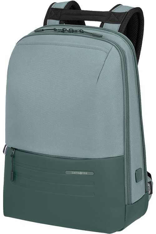 תיק גב סמסונייט למחשב נייד בצבע תכלת– Samsonite LIGHTBLUES15.6 StackD Biz 15.6 Backpack Laptop Bag (1)