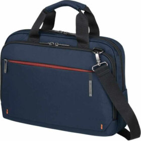 תיק כתףיד סמסונייט למחשב נייד בצבע כחול– Samsonite BLUES14.1 Network 4 14.1 Backpack Laptop Bag (1)