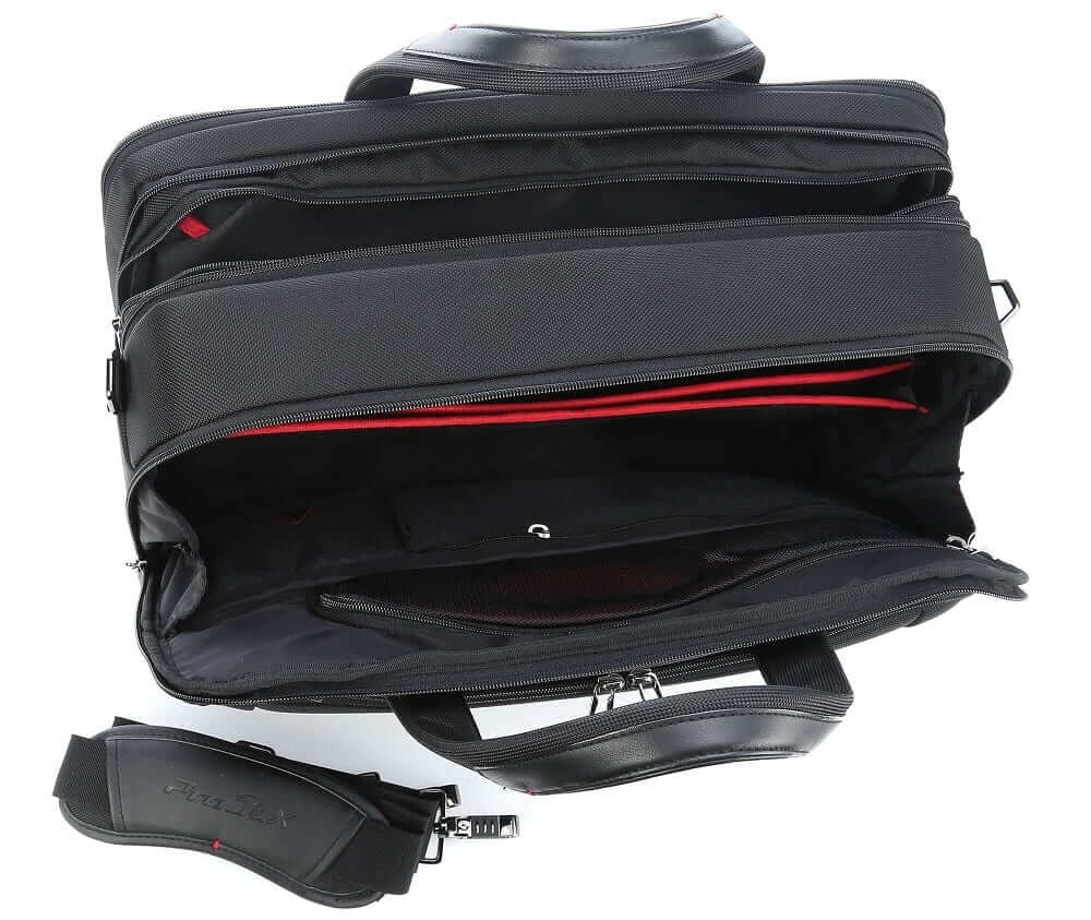 תיק עבודה יוקרתי למחשב סמסונייט בצבע שחור– Samsonite BLACKDLXC17.3 Pro-DLX 5 17.3 Backpack Laptop Bag (2)