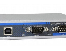מתאם USB-2COM Plus ל RS232422485 עבור יישומי בקרת אוטומציה מורכבים VSCOM VScom USB-2COM Plus 853120