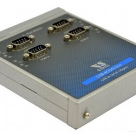 מתאם USB-4COM ECO עבור בקרת יישומי אוטומציה מורכבים VSCOM VScom USB-4COM ECO 854130
