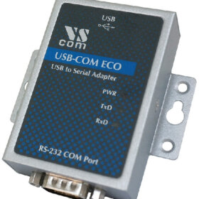 מתאם USB-COM ECO ל RS232 עבור בקרת אוטומציה מורכבים VSCOM VScom USB-COM ECO 854100
