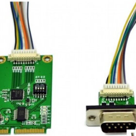 מתאם USB-COM mPCle עבור בקרת אוטומציה מורכבים VSCOM VScom USB-COM mPCle 854115