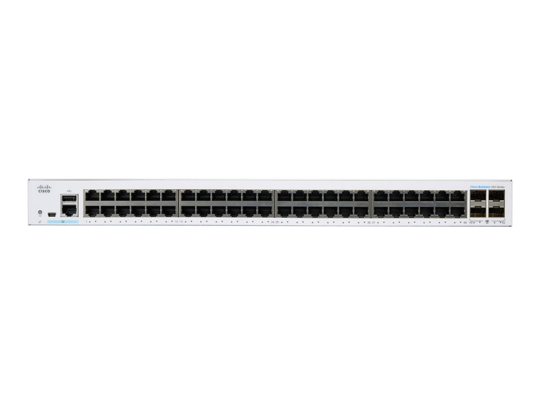 רכזת רשת סיסקו 48 יציאות מנוהל Cisco CBS350-48T-4G-EU Business Switch