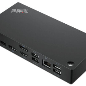 תחנת עגינה לנובו Lenovo 40AY0090EU ThinkPad Universal USB-C Dock