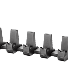 מעמד לאוזניות בצבע שחור POLY 211044-01 Savi 82xx Charge Base 5 units