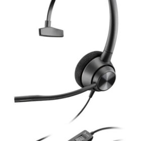 אוזניות חוטיות עם מיקרופון חיבור USB פולי POLY 214568-01 EncorePro 310 USB-A (1)