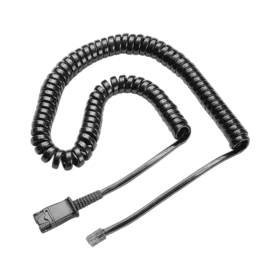 כבל ישיר אוזניות Plantronics 38340-01 U10P-S19 (1)