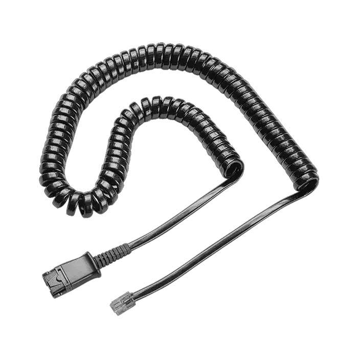 כבל ישיר אוזניות Plantronics 38340-01 U10P-S19 (1)