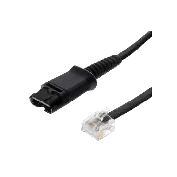 כבל ישיר אוזניות Plantronics 38340-01 U10P-S19 (2)