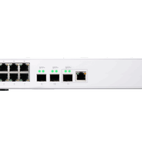 מתג 8 פורטים קיונאפ Qnap QSW-308-1C 8-Port Gigabit Unmanaged Switch with SFP