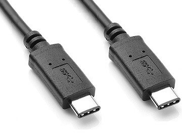 כבל חיבור USB-C זכר לזכר USB-C במהירות 10Gbps באורך 1 מטר TopX USBC10G1M USB3.2 Gen2