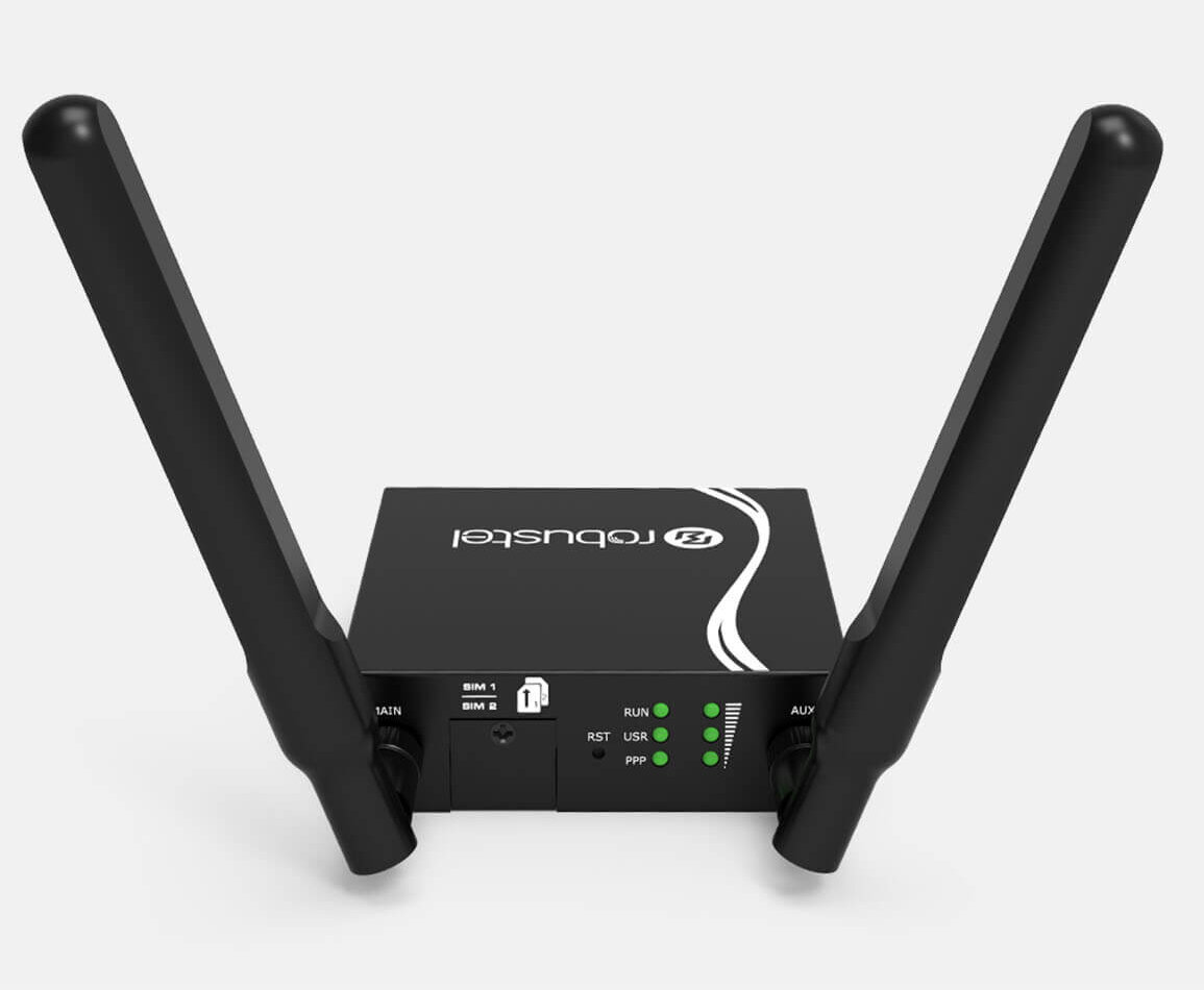 נתב סלולרי סים כפול Robustel R3000 Lite Dual-Sim VPN Router