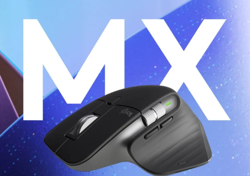 עכבר ארגונומי אלחוטי לוגיטק Logitech 910-005710 Advanced Ergonomic Mouse MX MASTER 3S