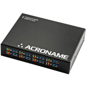 רכזת תעשייתית USB3.0 GEN1 כולל 8 יציאות ותכנות Acroname S79-USBHUB-3P USB 3.2 Gen 1 Hub (3)