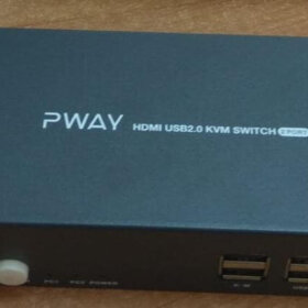 קופסת מיתוג 2 מסכים TopX | KVM1702 | 2xHDMI USB KVM