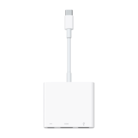 מתאם מקורי אפל מולטיפורט Apple MUF82ZM Apple USB-C Digital AV Multiport Adapter