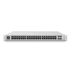 מתג 48 פורטים יוביקיוטי מנוהל UbiquiTi USW-Enterprise-48-PoE 720W PoE 48Port 2.5G 4SFP+ 10G