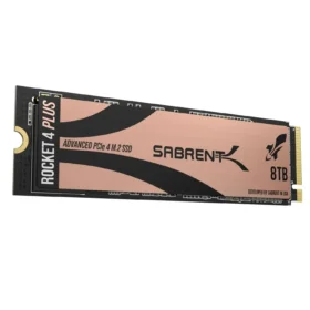 כונן פנימי SSD ניהול צריכת חשמל Sabrent | SB-RKT4P-8TB | 8TB Rocket 4 PLUS NVMe 4.0 Gen4 PCIe M.2