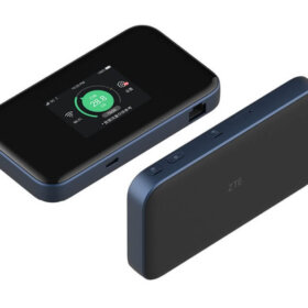 נתב סלולרי נייד דור 5 עם סוללה - ZTE | MU5001| 5G | WiFi 6 | 3.8Gbps | Portable Router