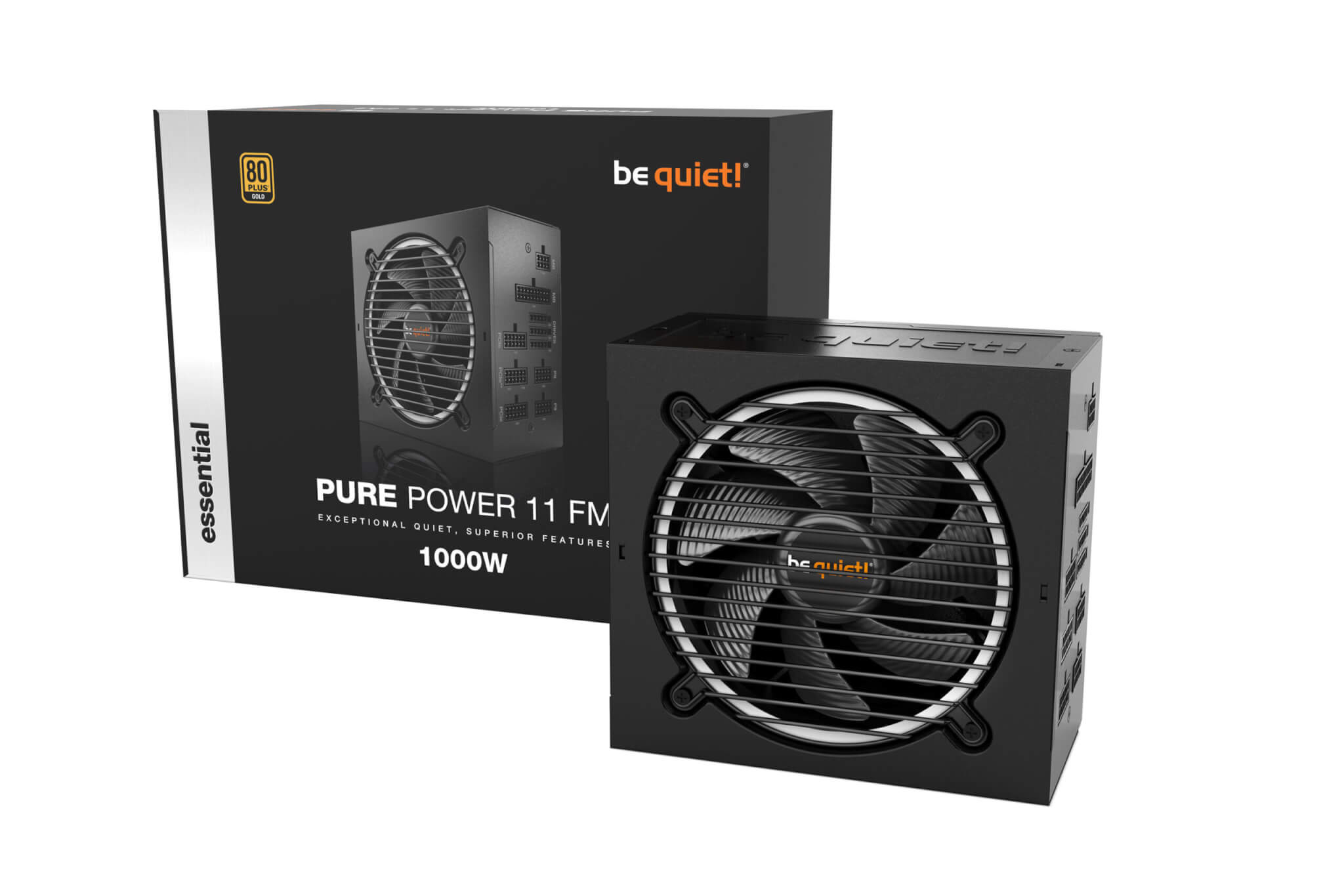 ספק כוח מודולרי be quiet! | BN325 | 1000W | 80+ GOLD| PSU Modular PURE POWER 11