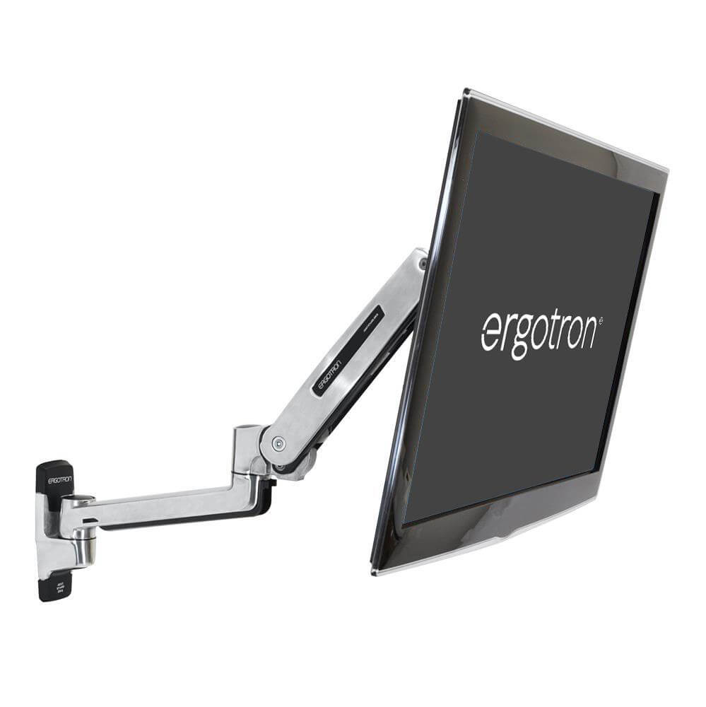 זרוע קיר ארגונומית יוקרתית למסך עד 42" אינץ' Ergotron | 45-353-026 – תמונה 9