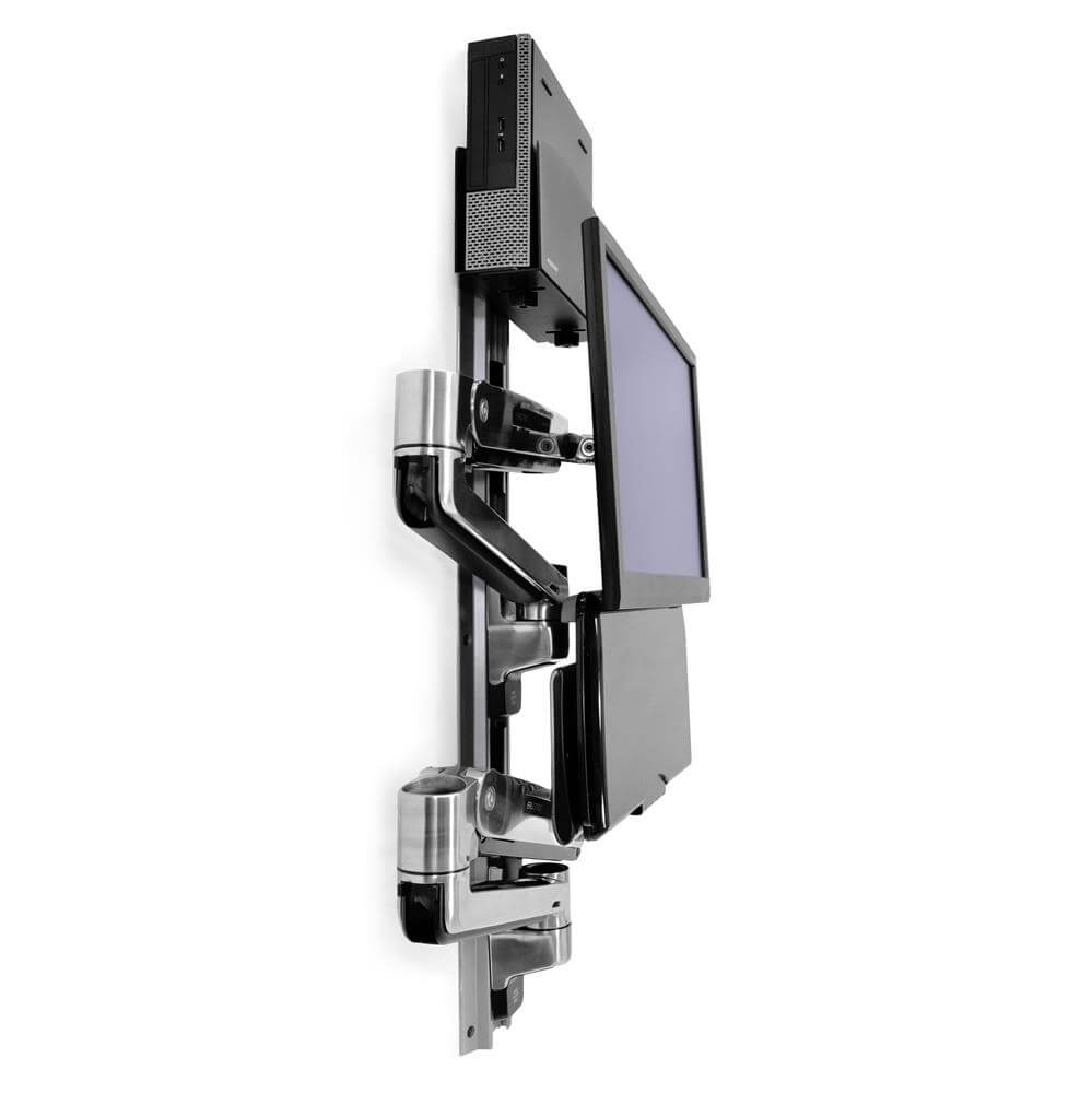 מערכת תלייה ארגונומית לזרועות משולבת לקיר Ergotron | 45-358-026 – תמונה 5