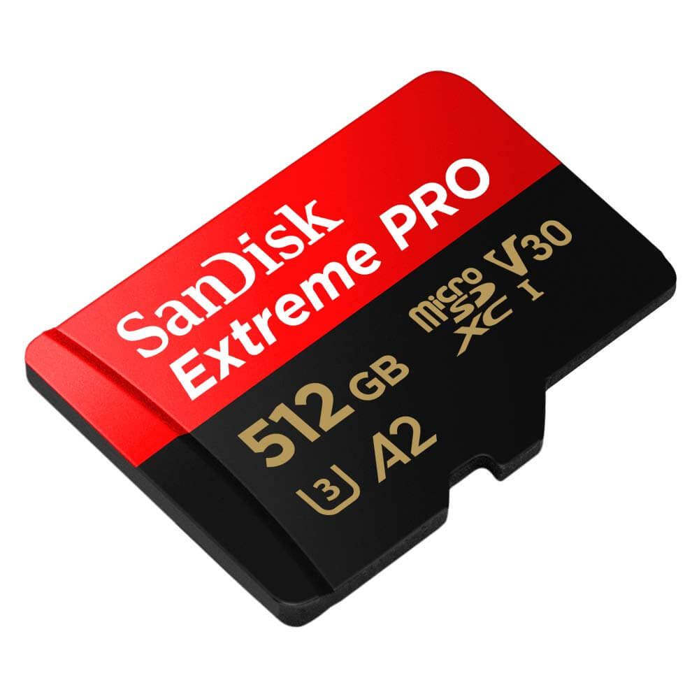 כרטיס זיכרון SanDisk Extreme PRO microSDXC™ UHS-I CARD | SDSQXCD-512G-GN6MA | 512GB – תמונה 2