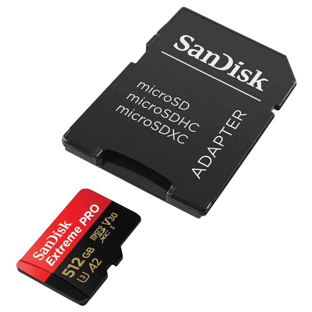 כרטיס זיכרון SanDisk Extreme PRO microSDXC™ UHS-I CARD | SDSQXCD-512G-GN6MA | 512GB – תמונה 3