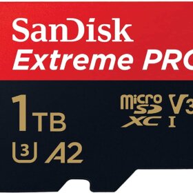 כרטיס זיכרון SanDisk Extreme PRO microSDXC™ UHS-I CARD | SDSQXCD-1T00-GN6MA | 1TB