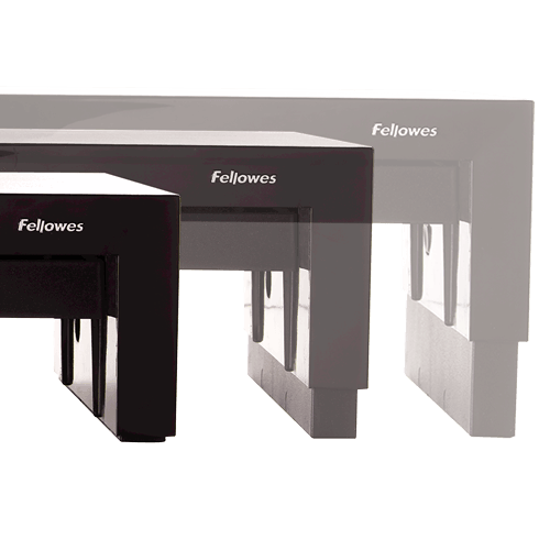 מעמד הגבהה שולחני מעוצב עם מגרה למסך Fellowes | DER8038101 | Designer Suites – תמונה 5