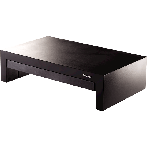 מעמד הגבהה שולחני מעוצב עם מגרה למסך Fellowes | DER8038101 | Designer Suites – תמונה 3