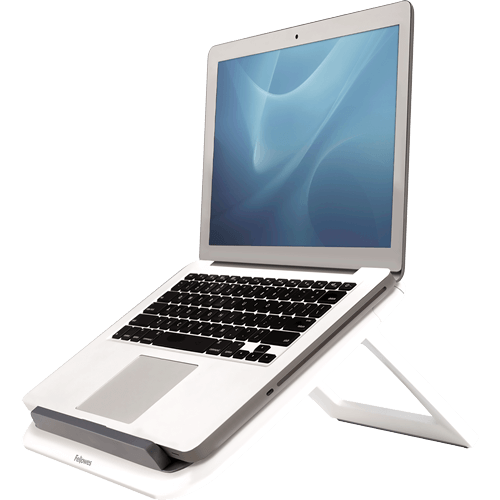 מעמד הגבהה שולחני לבן למחשב נייד Fellowes | DER8210101 | I-Spire Series™ Quick Lift