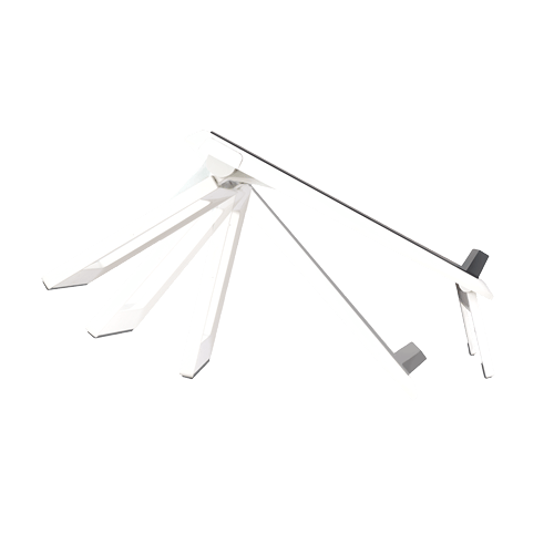 מעמד הגבהה שולחני לבן למחשב נייד Fellowes | DER8210101 | I-Spire Series™ Quick Lift – תמונה 4
