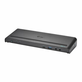 תחנת עגינה ל3 מסכים 4K אספקת 85W מתח i-tec | CATRIPLE4KDOCKPD | USB 3.0 | USB-C | Thunderbolt 3